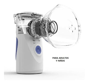 Nebulizador Portátil Recargable 🫁 Uso Adulto y Pediátrico en Casa