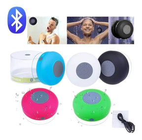Parlante Alta Voz Recargable Ducha Bluetooth Resiste Agua