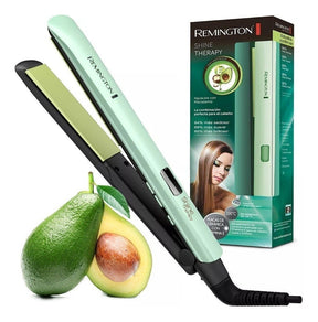 Plancha Alisadora Remington Therapy con Aguacate 🥑 Cuidado y Brillo