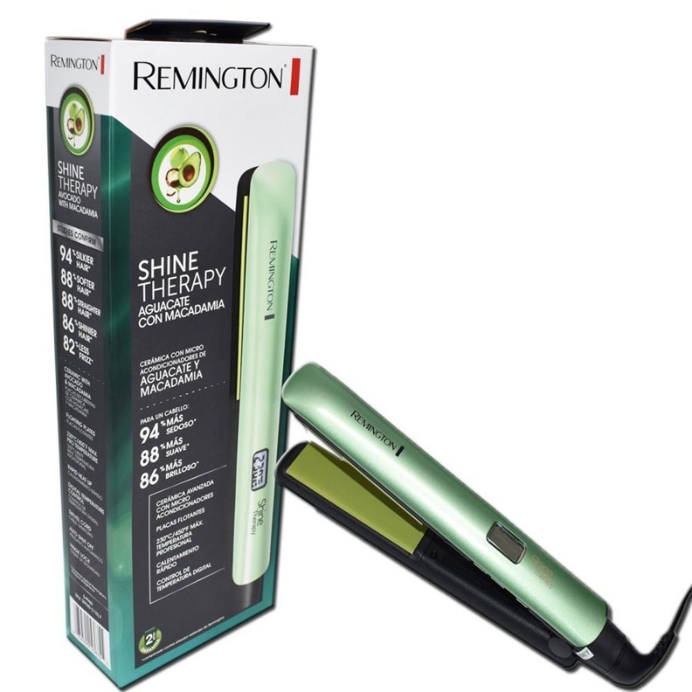 Plancha Alisadora Remington Therapy con Aguacate 🥑 Cuidado y Brillo