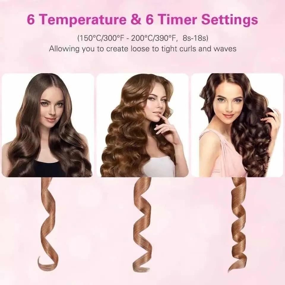Rizador Automático Inalámbrico para Cabello – Ondas Perfectas sin Esfuerzo 💖
